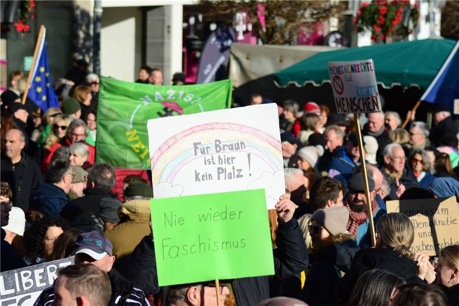 Demo In Linz, Rheinland-Pfalz » Demonstration Für Demokratie Und ...